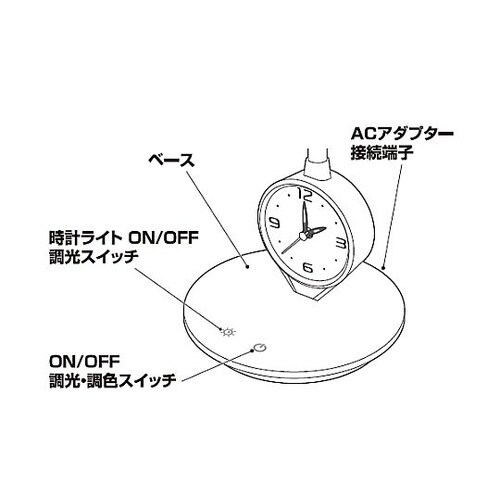 AC100−240V/8.2W デスクス