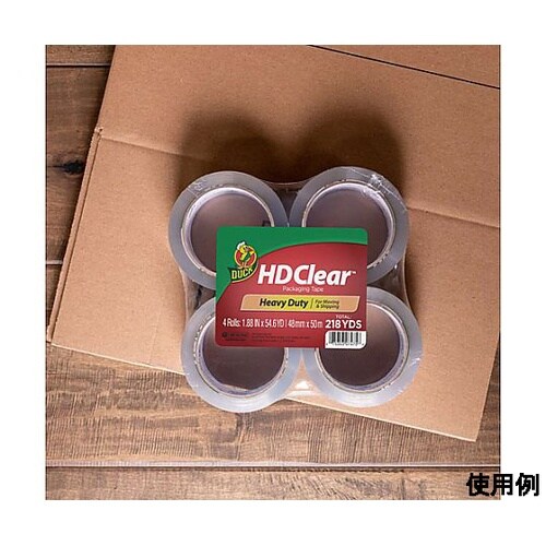 48mmx 50m 梱包用透明テープ(強