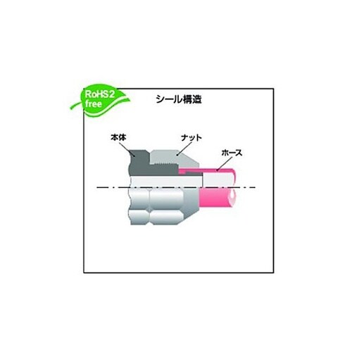 8/12mm 積層チューブ用継手 EA1