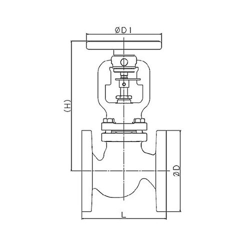 20A ベローズバルブ(フランジ式) E