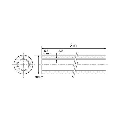 #25/2.0m ACドレンパイプ EA