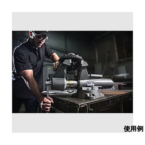 140mm ベンチバイス(回転台付) E