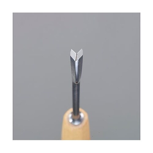 3.0mm V字スプーン型・彫刻のみ E