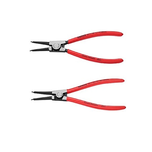 2本組 スナップリングプライヤー(軸用/
