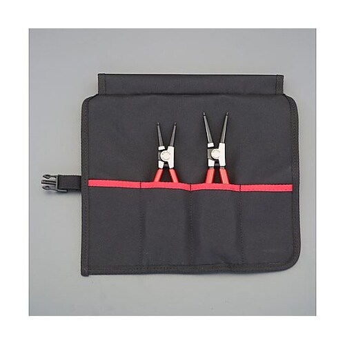 2本組 スナップリングプライヤー(軸用/