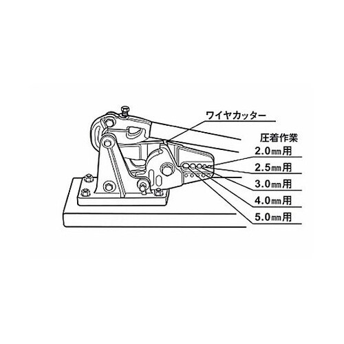 550mm/ 2.0−5.0mm ロープ