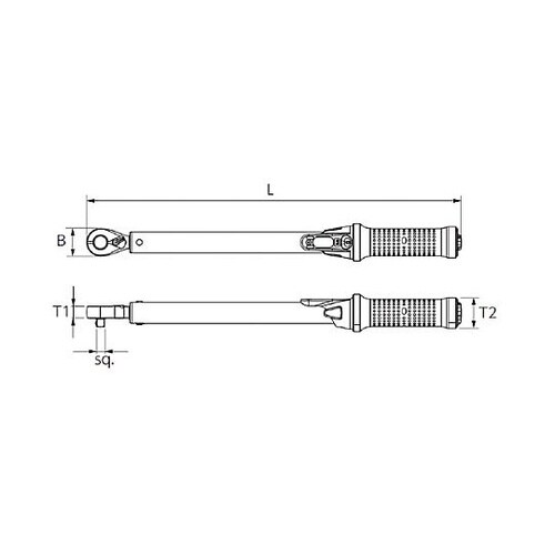2 − 10N・m(1/4”DR) ラ