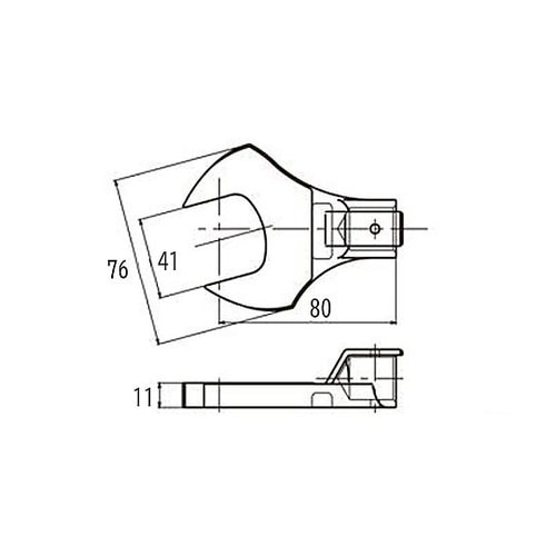41mm スパナヘッド(φ19mm接続用