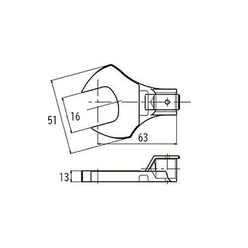 16mm スパナヘッド(φ15mm接続用
