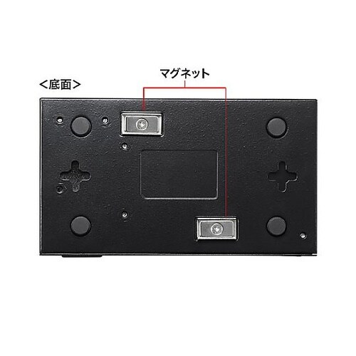 スイッチングハブ(ギガビット対応/5ポー