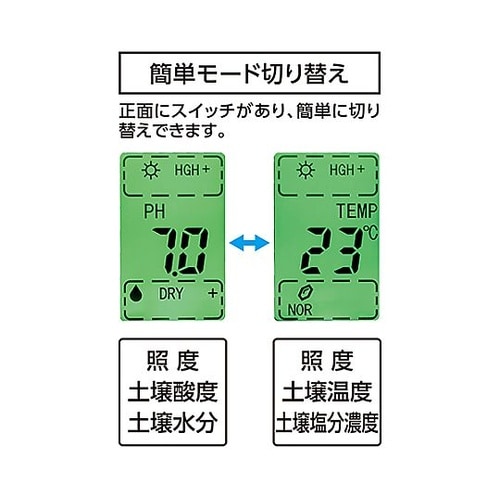 ペーハー計(土壌用) EA776AH−1