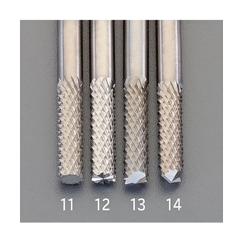 6x19mm/6mm軸 超硬ルーター(エ