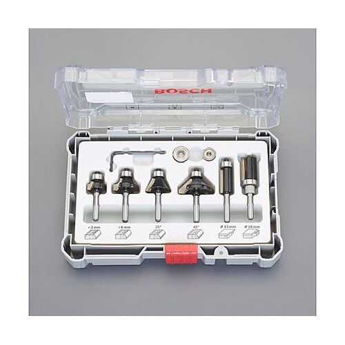 6本組 ルータービットセット EA828