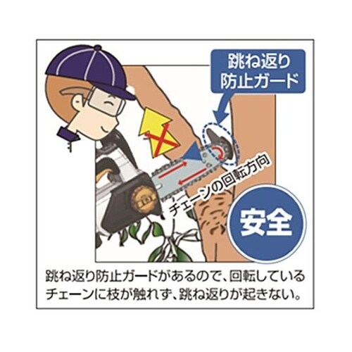 DC18V チェーンソー(小型/充電式)