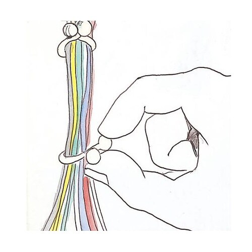 20.6mm ツイストワイヤークリップ(