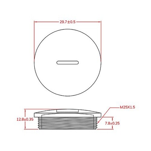 M25x1.5mm スクリュープラグ(1