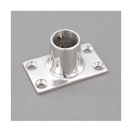 25mm パイプ用アングルベース(ステン