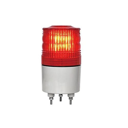 DC12ー24V LED小型回転灯(赤)