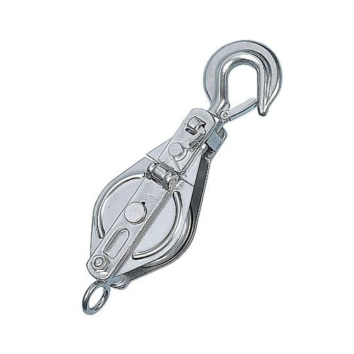 75mm/ 500kg フック型滑車(ス