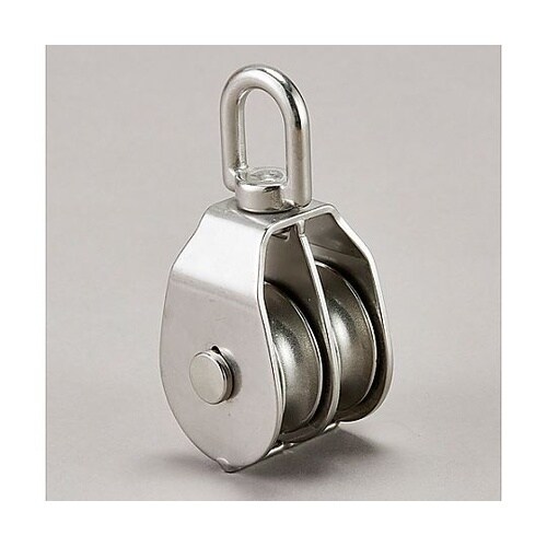 50mm 滑車(ステンレス製/2車) E