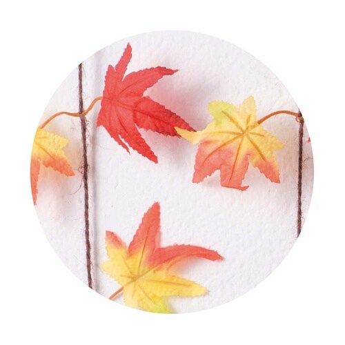 紅葉オータムカーテンガーランド 90cm