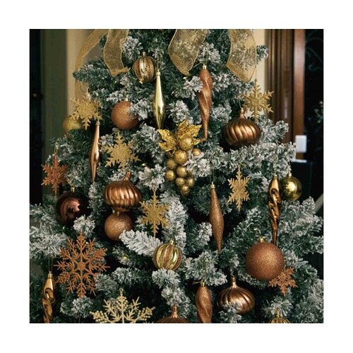 ホワイトクリスマスツリーセット ゴールド