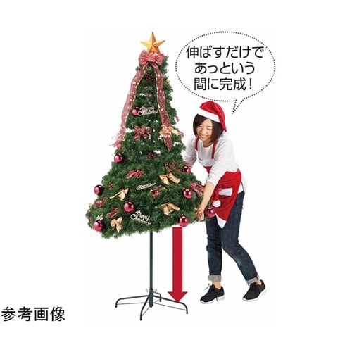 ポップアップクリスマスツリー レッド H