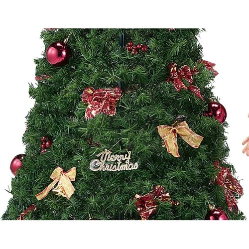 ポップアップクリスマスツリー レッド H