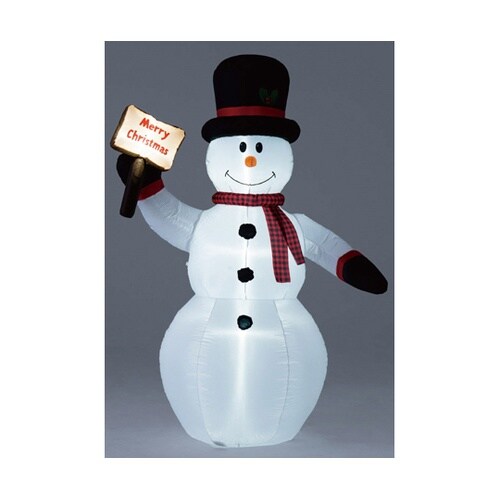 特大エアブロードール サインボードスノー