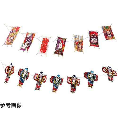 連凧7連 250cm 角凧 28−170