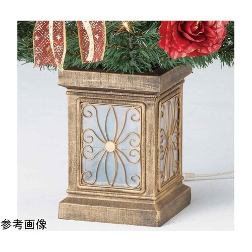ポットライトホワイトクリスマスツリー ス