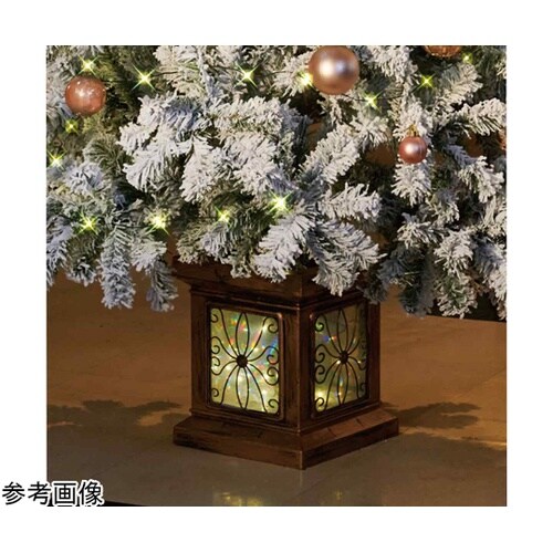 ポットライトホワイトクリスマスツリー ス