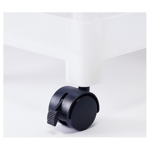 樹脂製ラック 半透明4段 W29×D29