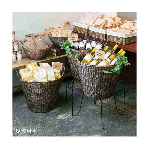 バスケット 丸型 小 61−778−48