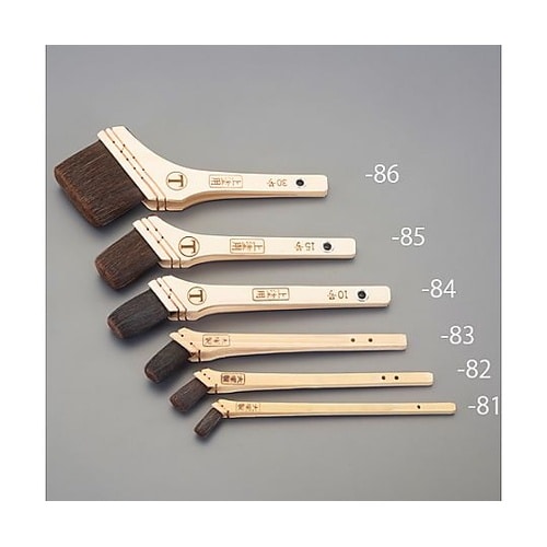 84mm 油性用筋違刷毛(馬毛/上塗用)