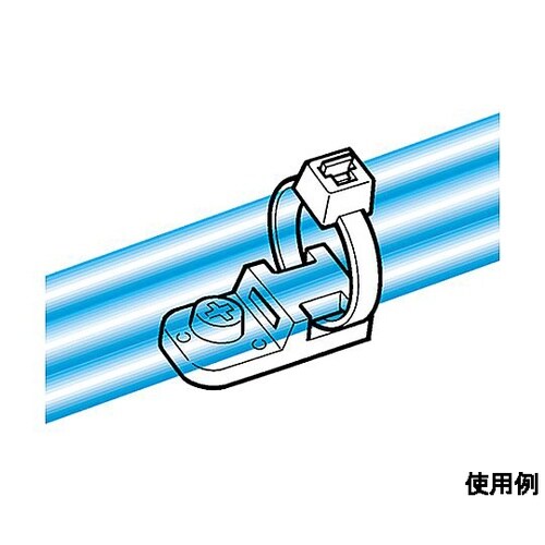 結束バンド用ベース(導電性/100個)
