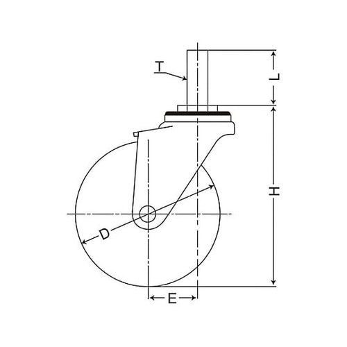 パイプジョイント(φ150ブレーキキャス