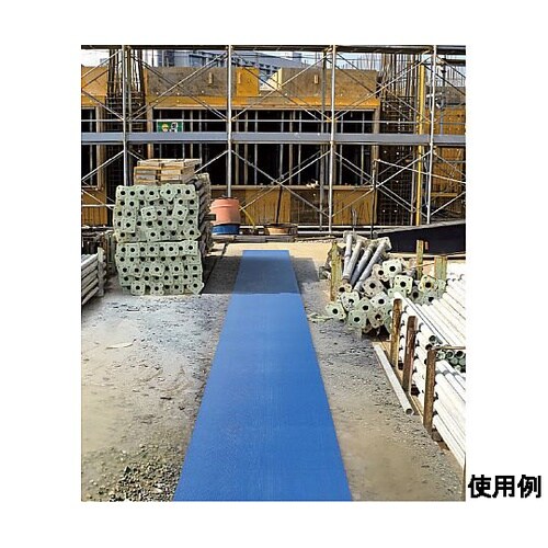0.9x10m セーフティーマット(ブル