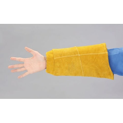 400mm 腕カバー(熔接用・牛革/1双