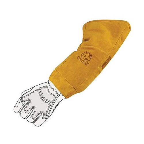 400mm 腕カバー(熔接用・牛革/1双