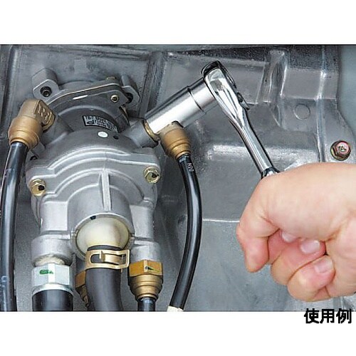 1/2”DRx34mm エルボコネクタス