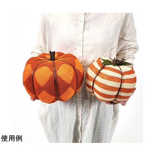 ファブリックパンプキン ボーダー 37−
