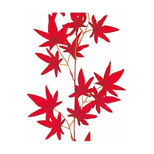 紅葉ガーランド レッド 180cm 秋飾