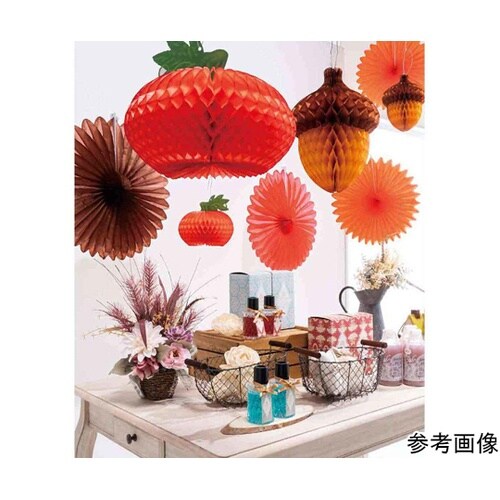 紙製オータムハニカムハンガーパンプキン