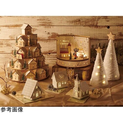LEDウッドスタンド サンタ【クリスマス