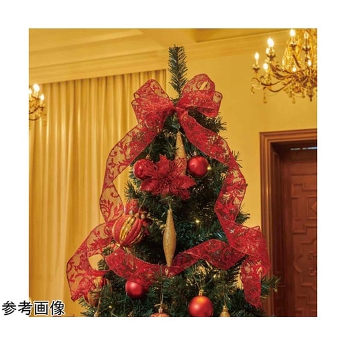 ベース付きクリスマスツリーセット レッド