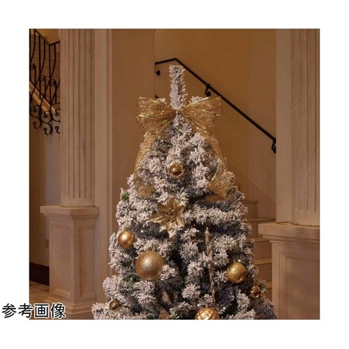 ベース付きクリスマスツリーセット スノー