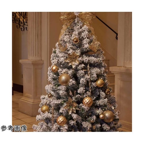 ベース付きクリスマスツリーセット スノー