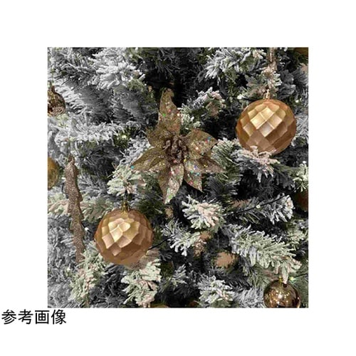 ベース付きクリスマスツリーセット スノー