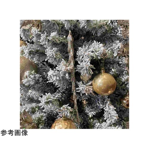 ベース付きクリスマスツリーセット スノー